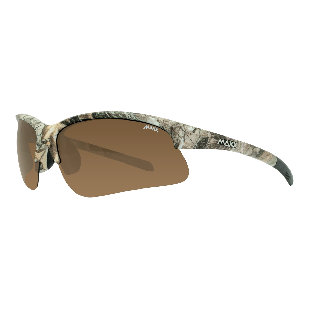 Domain Camo Leaf Brown Polarized Sunglasses - 57599 - Great Call Athletics