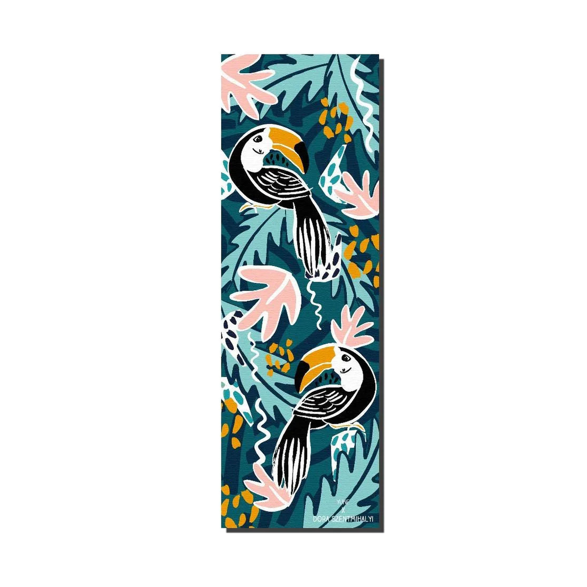 Dora Toucan Yoga Mat – Tropical Print, Non-Slip Traction & Cushioned Support product photo