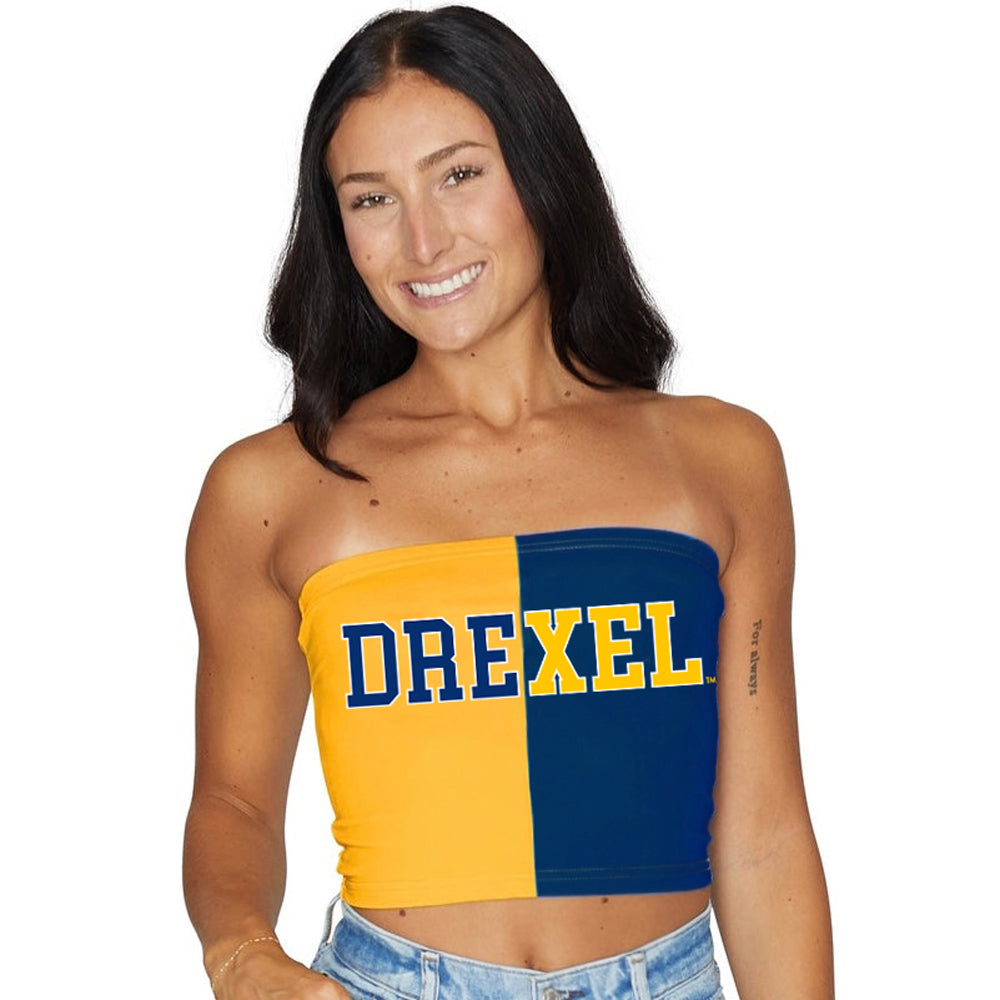 Drexel Dragons Two Tone Tube Top