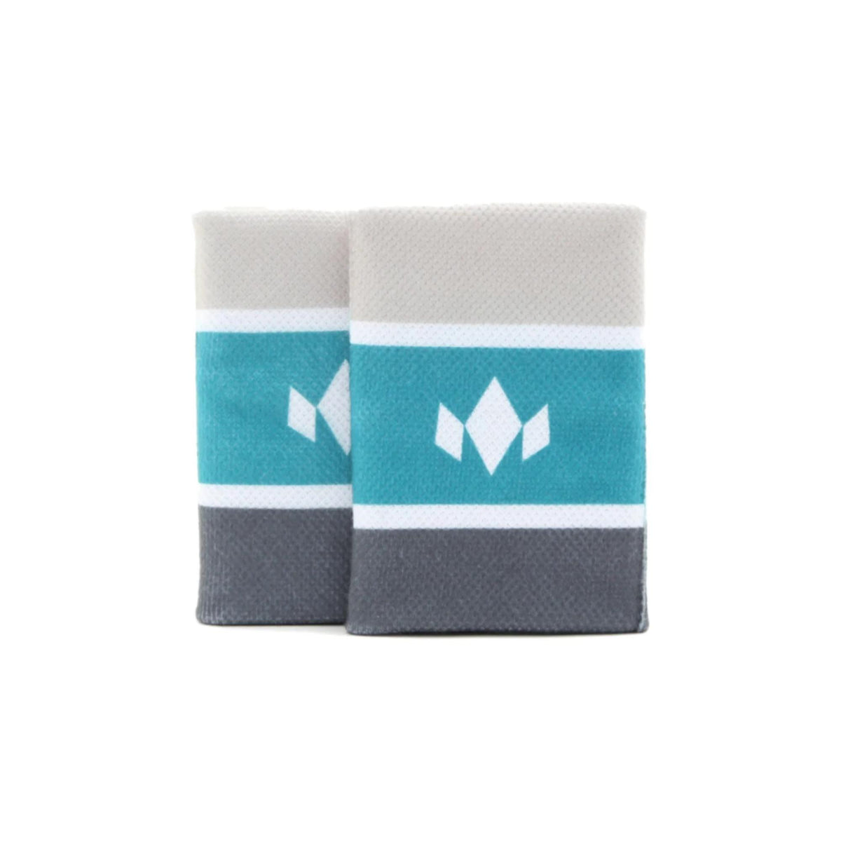 Diadem DryCore wristbands featuring a slim design with stretch fabric and logo detail, shown as a pair.