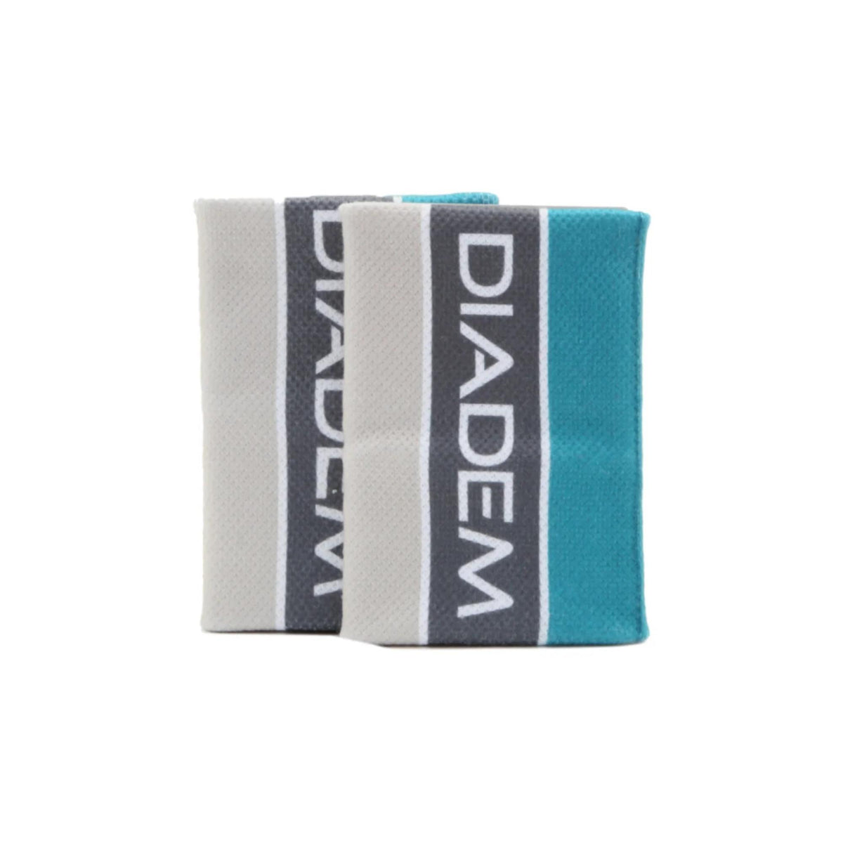 Diadem DryCore wristbands featuring a slim design with stretch fabric and logo detail, shown as a pair.