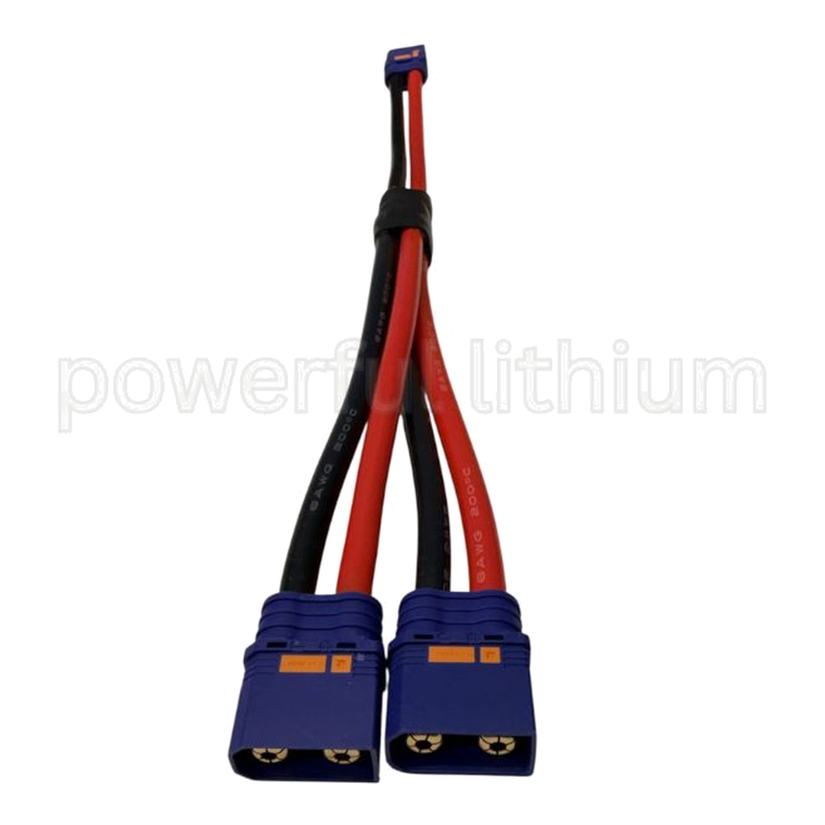Dual Battery Splitter Cable - PL-C-DUALBATT-QS8F-DUALQS8M - Great Call Athletics