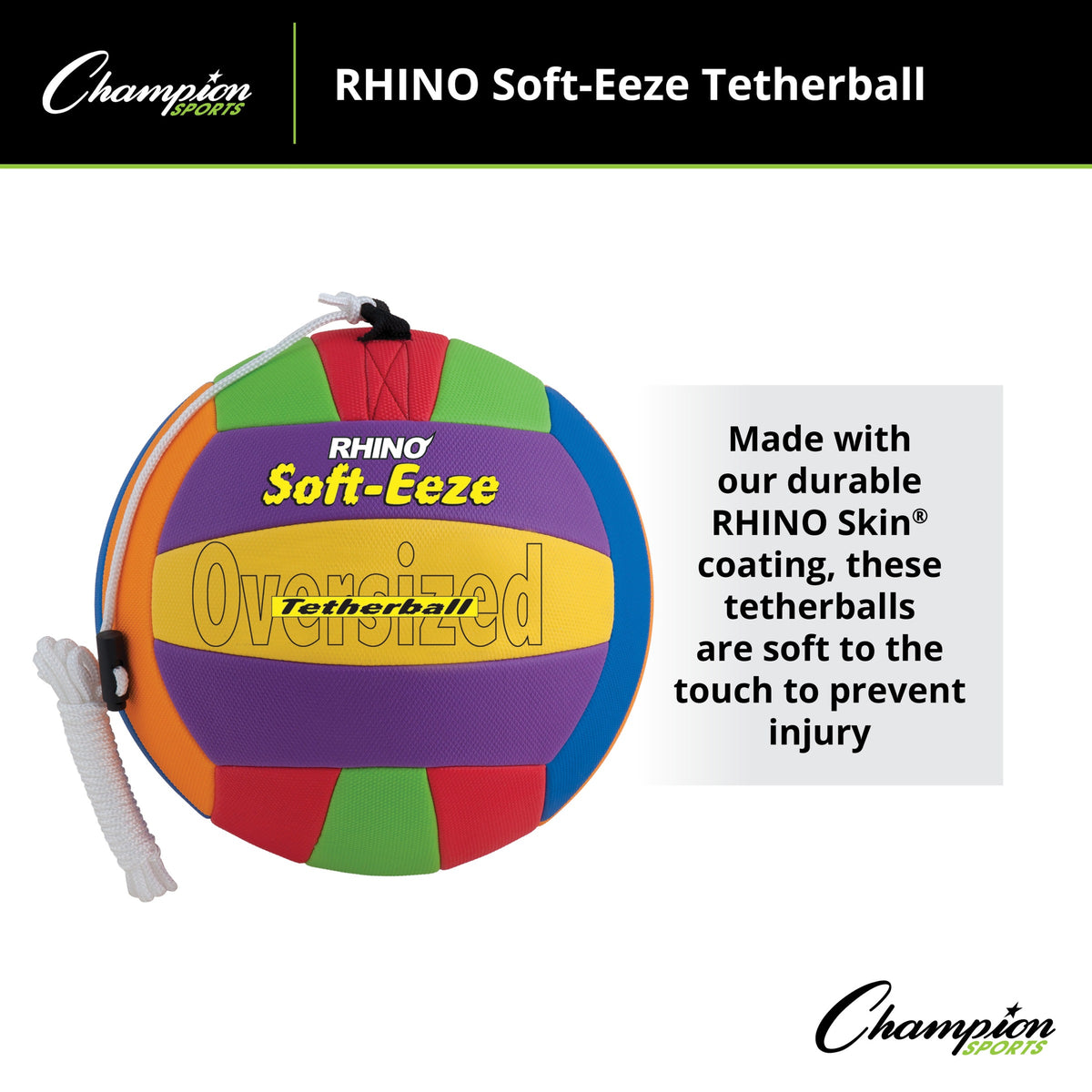 Rhino Soft Eeze Tetherball - Alternate View 13