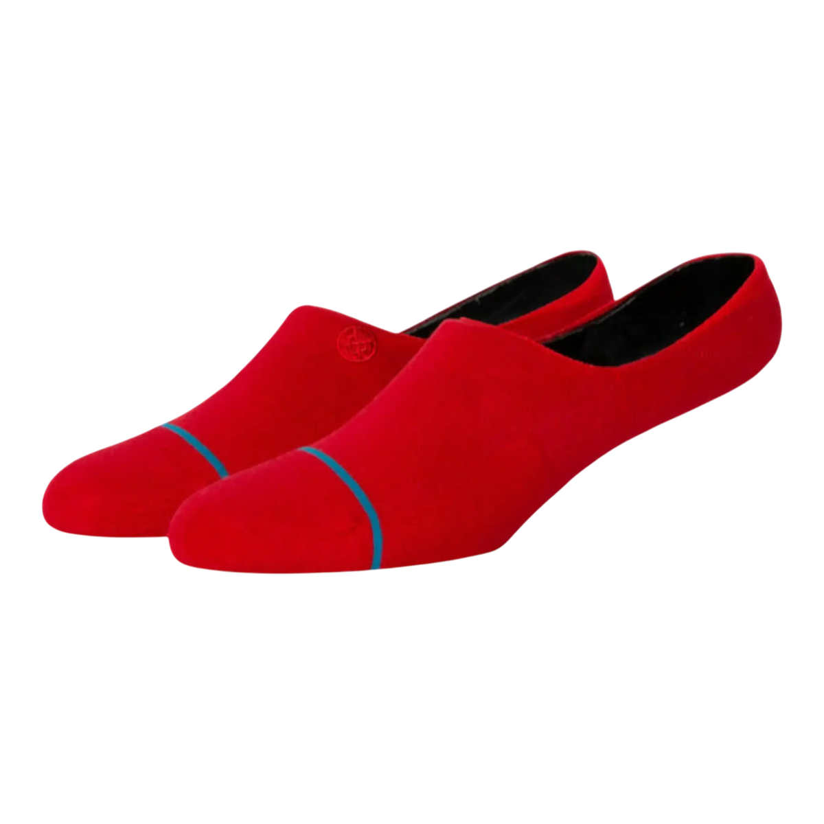 Stance Icon Classic Men's No Show Socks — Red