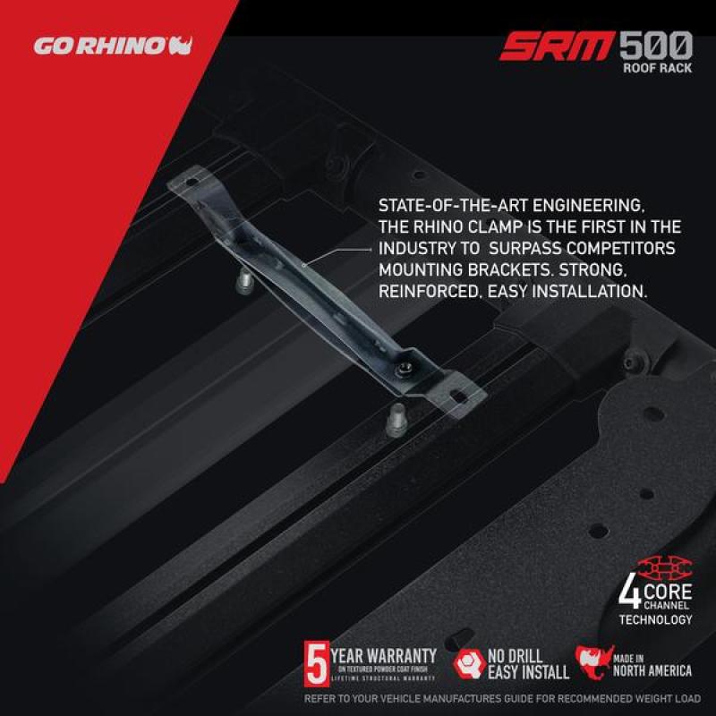 Go Rhino SRM 500 Roof Rack - 55in - View 8