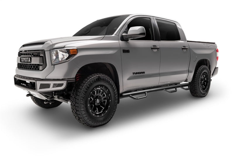 N-Fab Nerf Step 07-13 Chevy-GMC 1500 Crew Cab 5.7ft Bed - Tex. Black - Bed Access - 3in - View 15