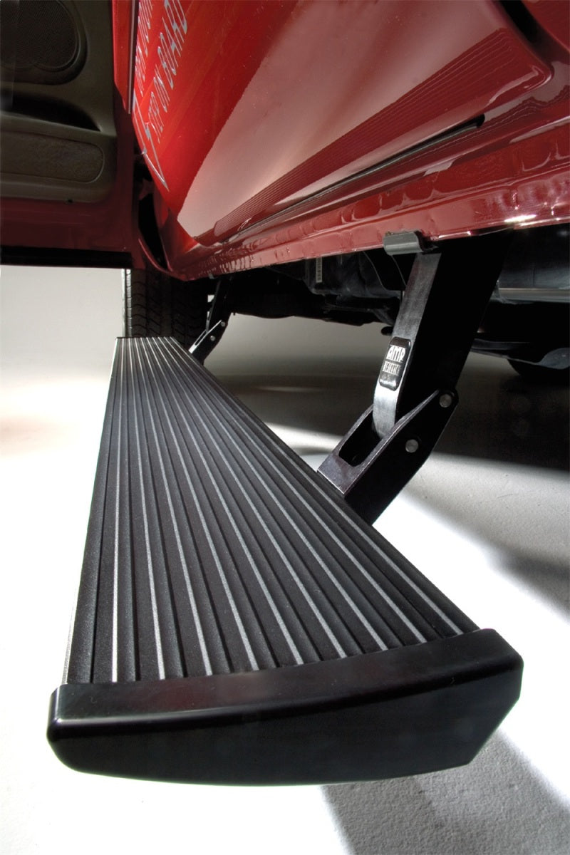 AMP Research 2014-2017 Chevrolet Silverado 1500 Extended/Crew PowerStep - Black - View 3
