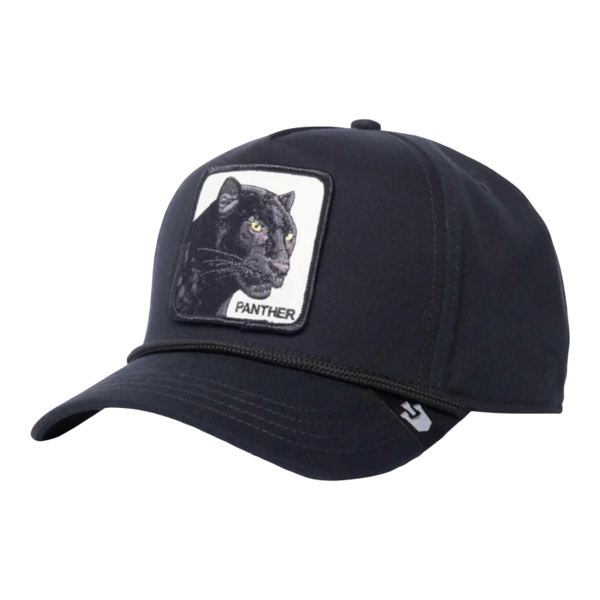 Goorin Bros Panther 100 Men's Trucker Hat — Black Adjustable Cap