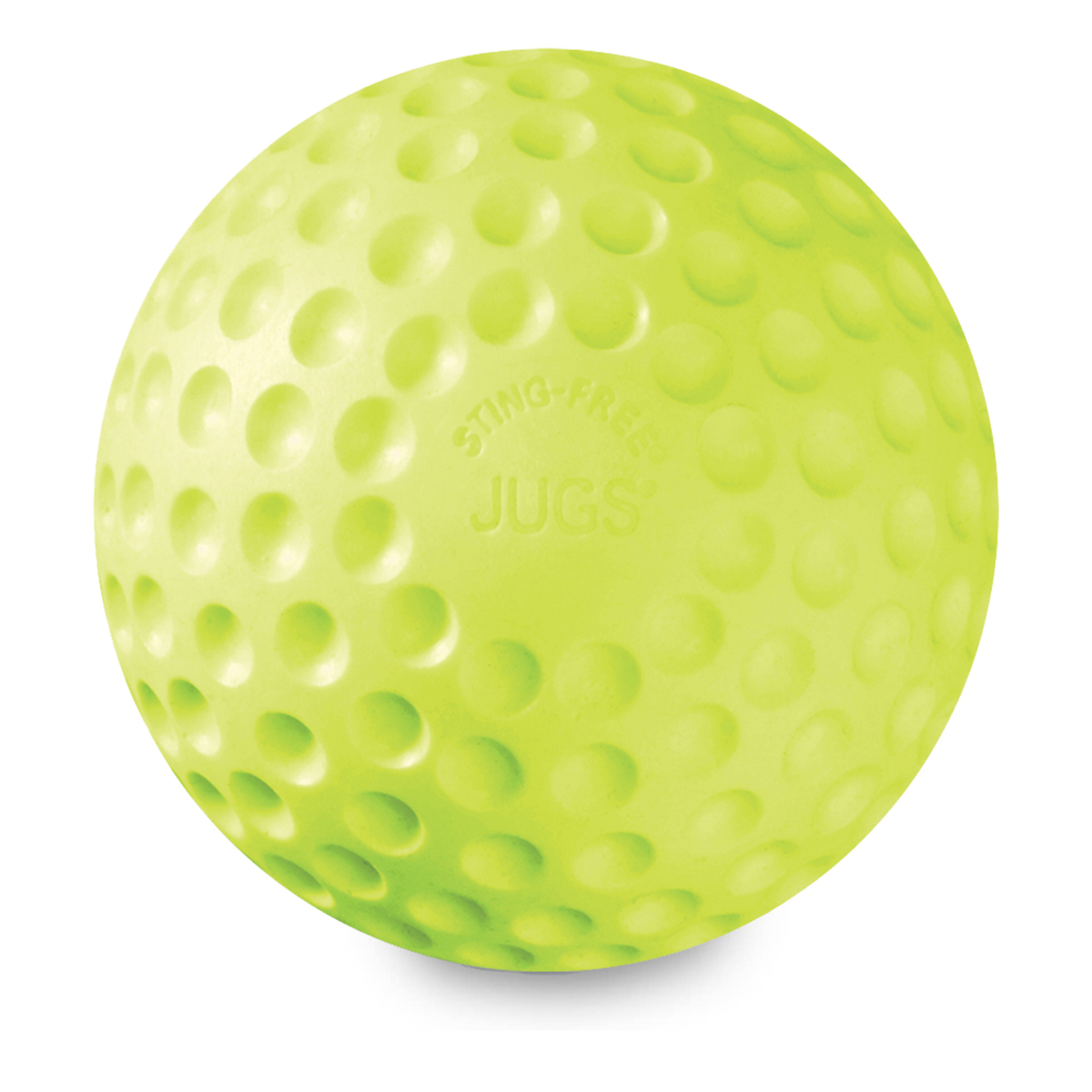 JUGS Bucket of Dimpled Sting-Free Softballs, Game-Ball Yellow - Alternate View 4