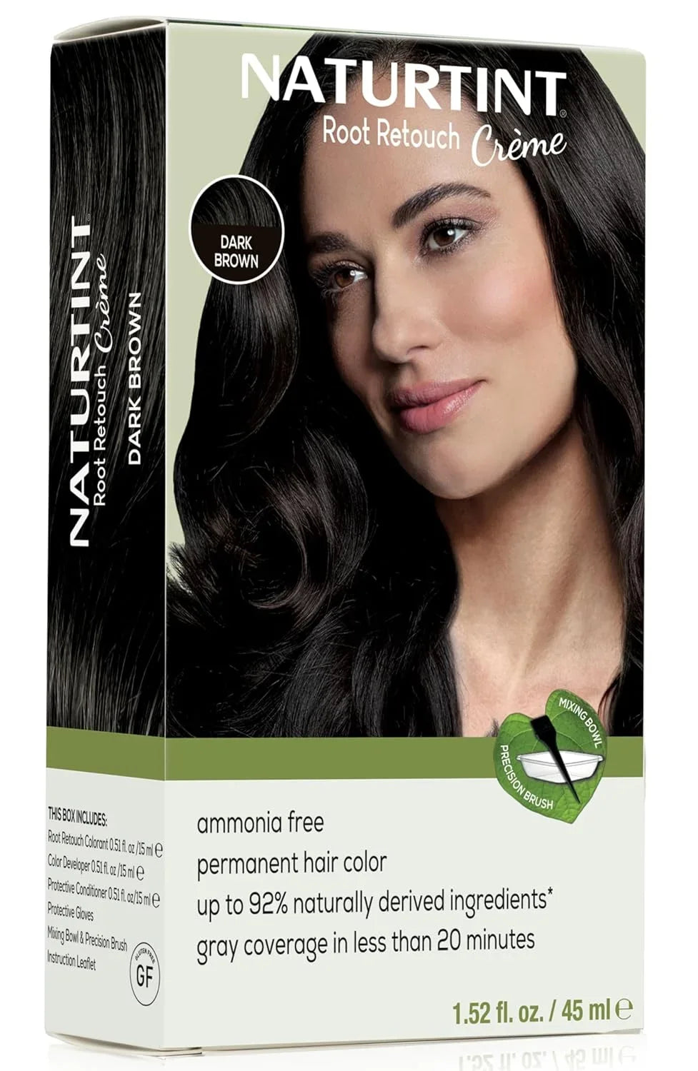 Naturtint Root Retouch 3N Dark Brown, kit