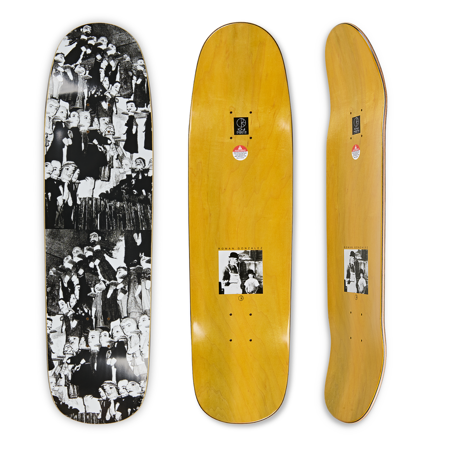 Polar Paul Roman Gonzales Puppet Storage P9 Skateboard Deck - 8.625"