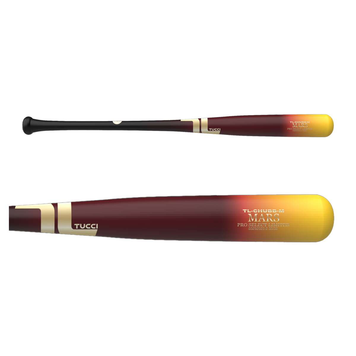 TUCCI Exclusive Chubb Jones Mars Pro Select Limited Wood Bat