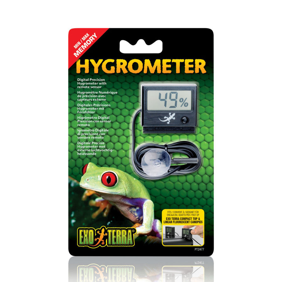 Exo Terra Digital Hygrometer w/ Probe