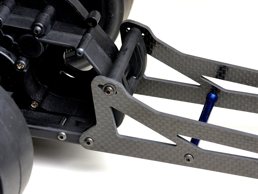 Slash Wheelie Ladder Bar Set, 2 Wheels, CF Adjustable, - View 2