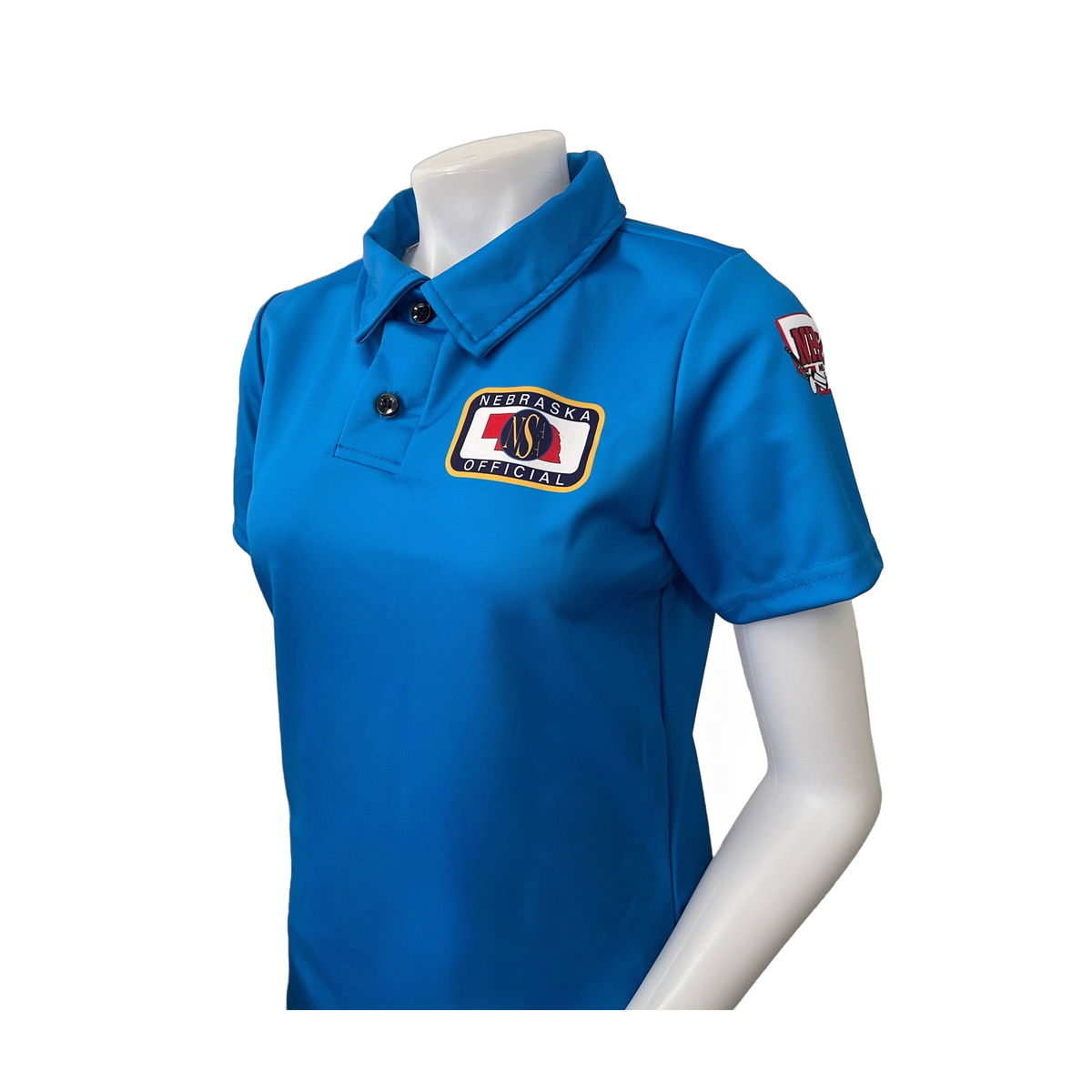 Smitty Nebraska NE-NHS Logo Women's Volleyball Shirts in Blue