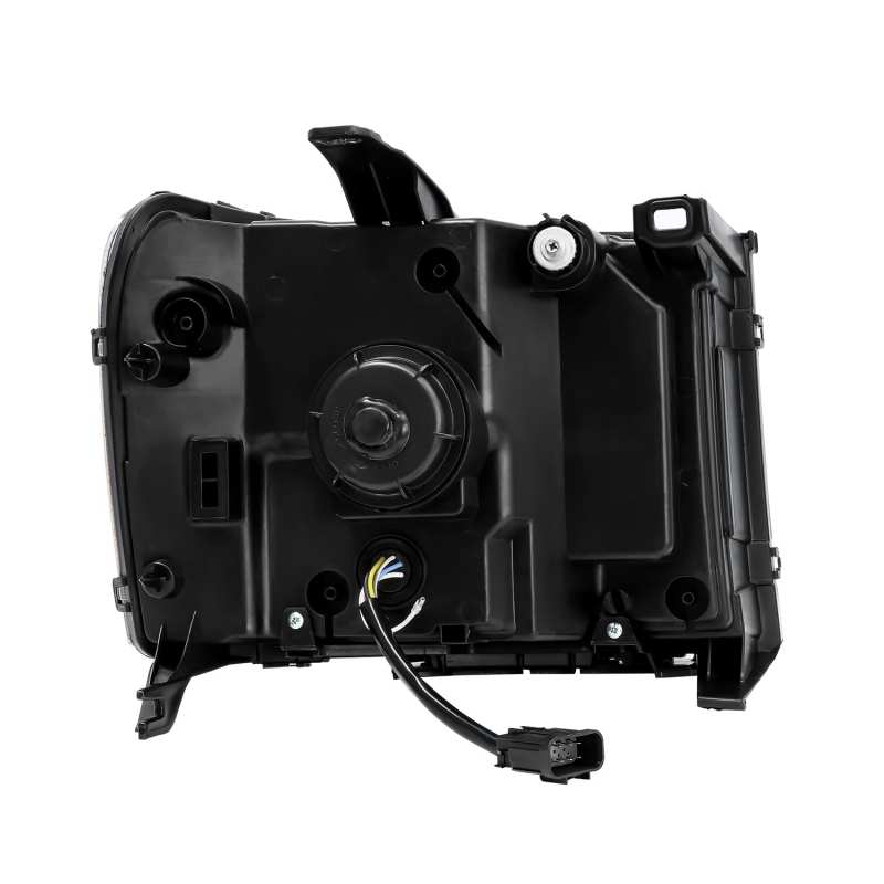 AlphaRex 07-13 GMC 1500HD PRO-Series Projector Headlights Plank Style Chrm w/Activ Light/Seq Signal - View 7