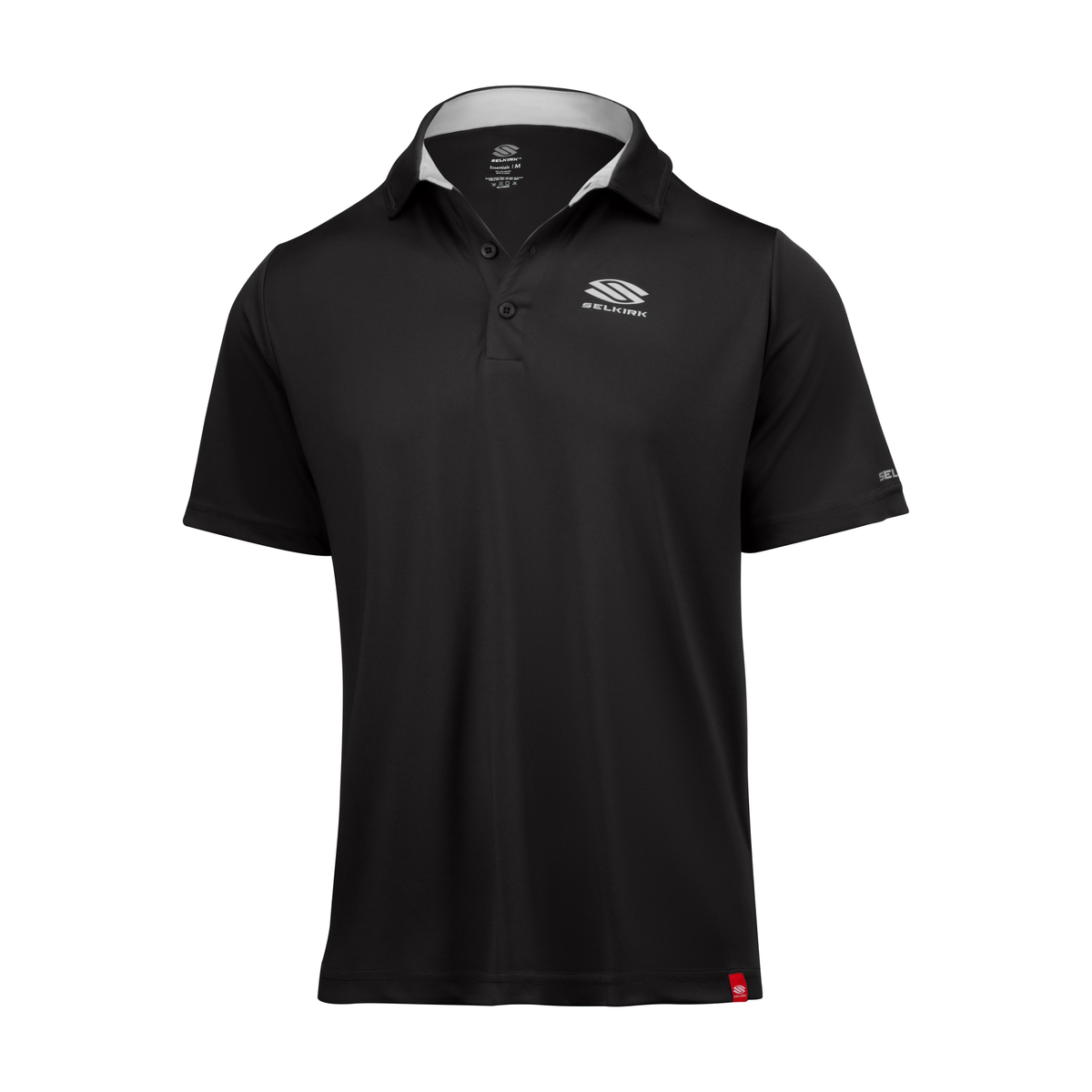 Men’s Essentials Sport-Wik Short Sleeve Polo Blackout / XS