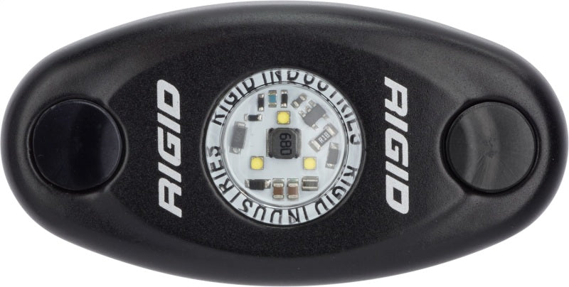 Rigid Industries A-Series Light - Black - High Strength - Red - View 2