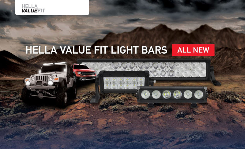 Hella Value Fit Mini 6in LED Light Bar - Spot - View 13