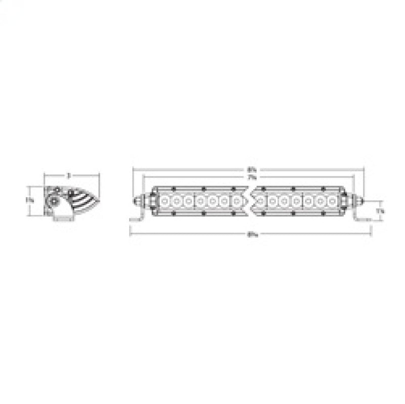Rigid Industries SR-Series SAE 6in. w/ Amber PRO Lens (Pair) - View 4