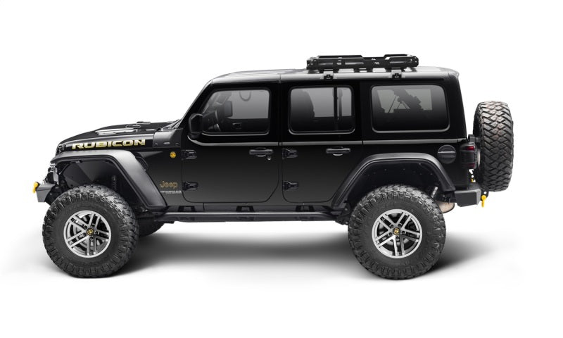 Bushwacker 18-19 Jeep Wrangler JL Trail Armor Cowl Guard - Black - View 7