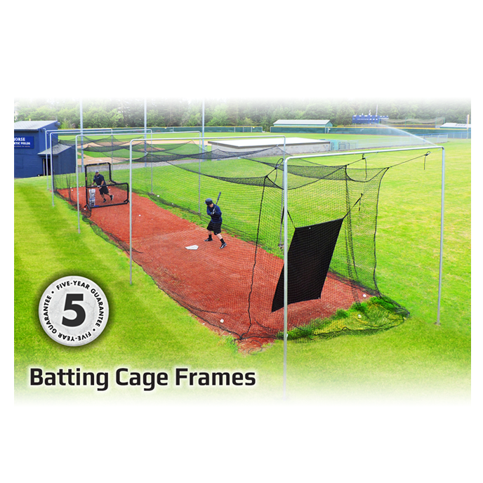 JUGS Batting Cage Frame, Galvanized Steel - Alternate View 1