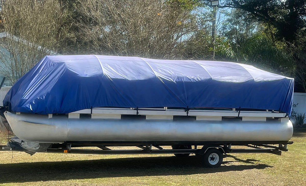Pontoon Boat Canvas Solution 22'-26' with 6" Rise