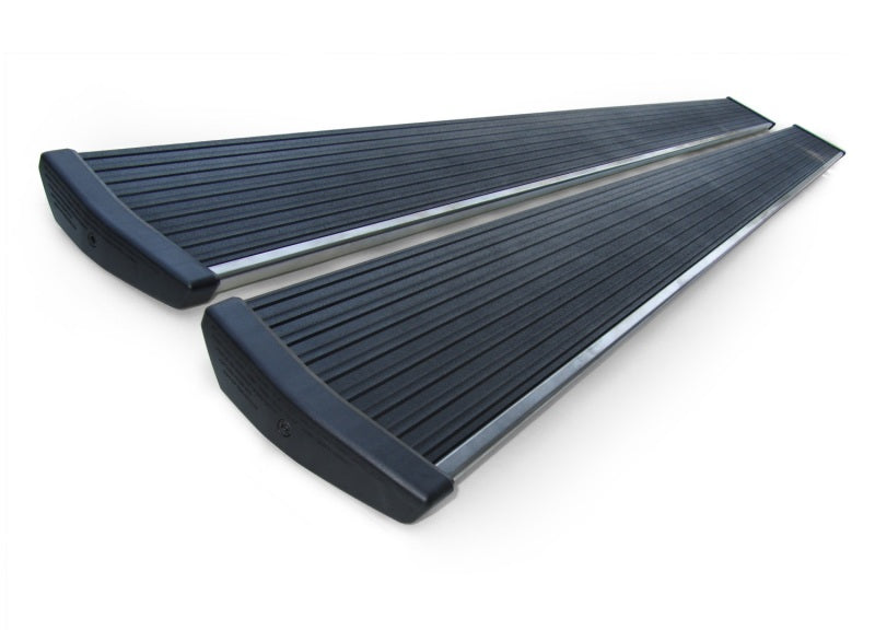 AMP Research PowerStep 79in Silver Trim Strip Full Kit w/ Extrusions - View 2
