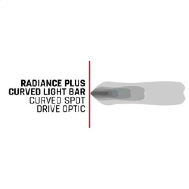 Rigid Industries Radiance+ Curved 50in. RGBW Light Bar - View 10