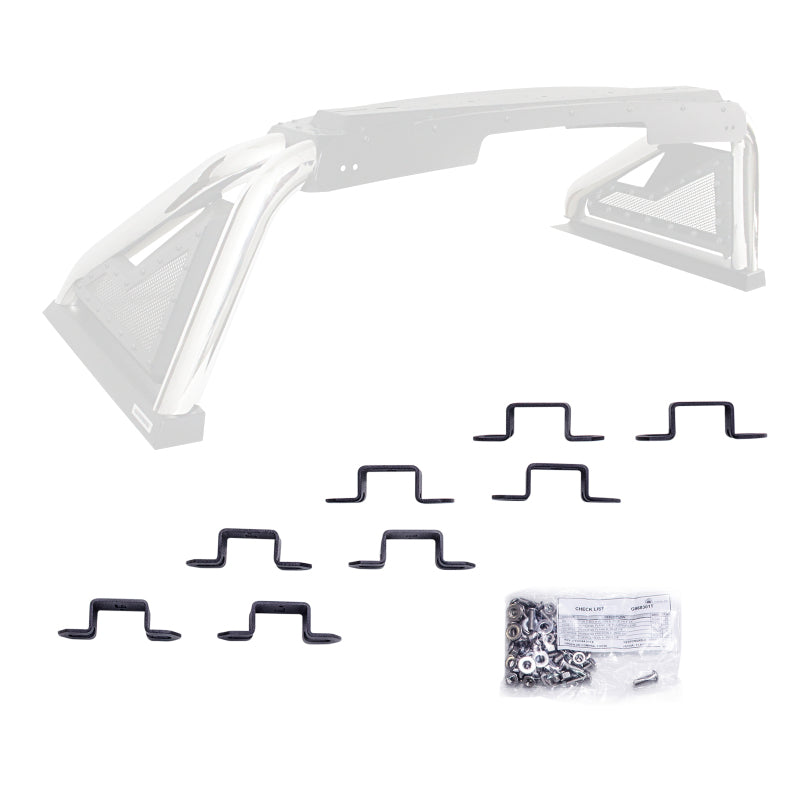 Go Rhino Sport Bar 2.0 - 3in Cube Light Bracket Kit - View 2