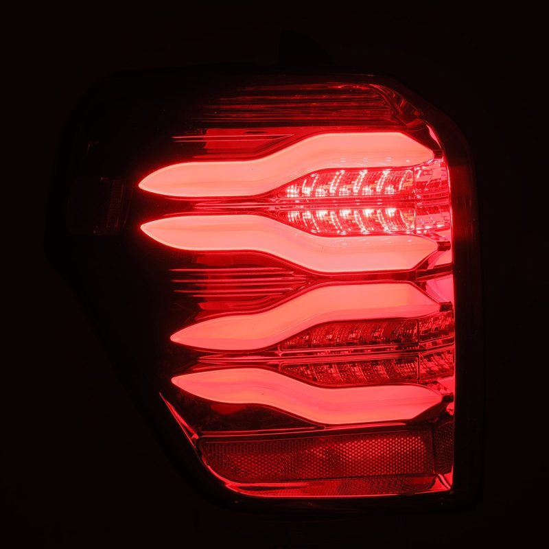 AlphaRex 10-21 Toyota 4Runner PRO-Series LED Tail Lights Red Smoke - View 7
