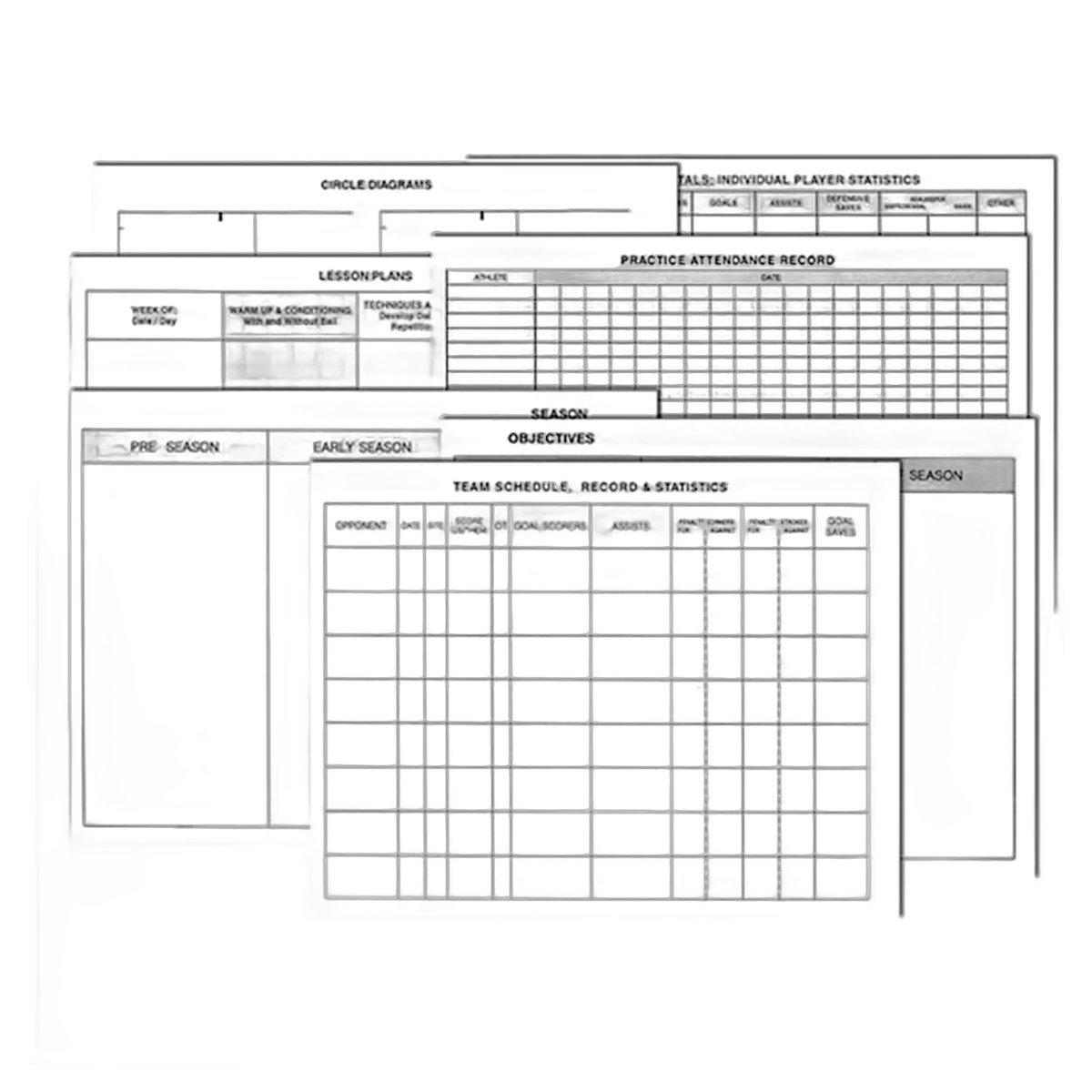 LONGSTRETH Field Hockey Season Planner