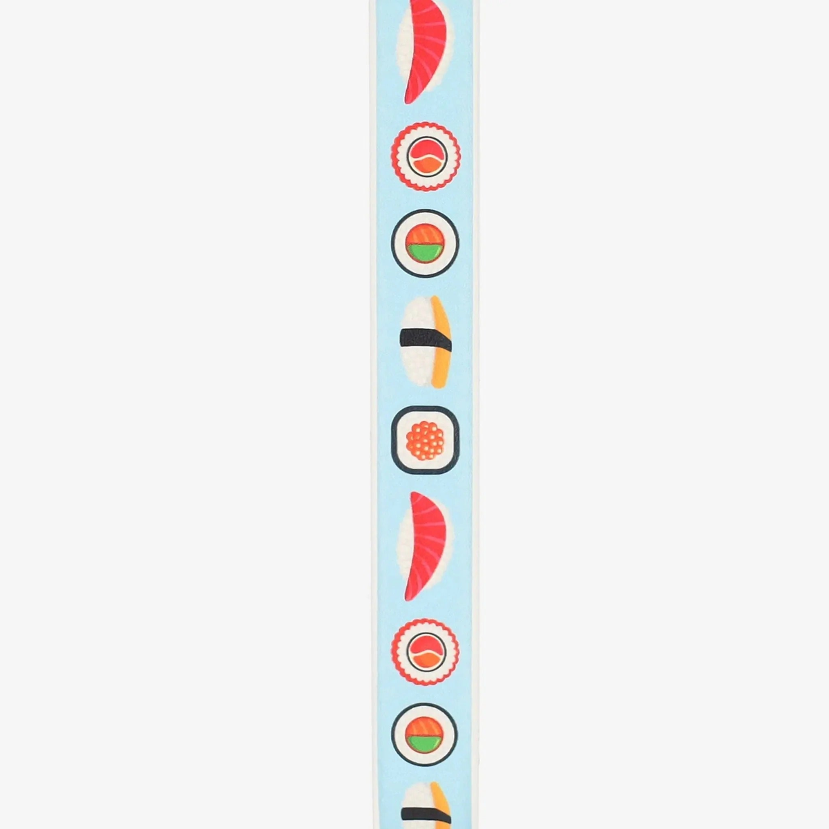 Pickleball paddle edge guard tape with fun food-themed patterns designed to protect paddle edges from wear and damage.