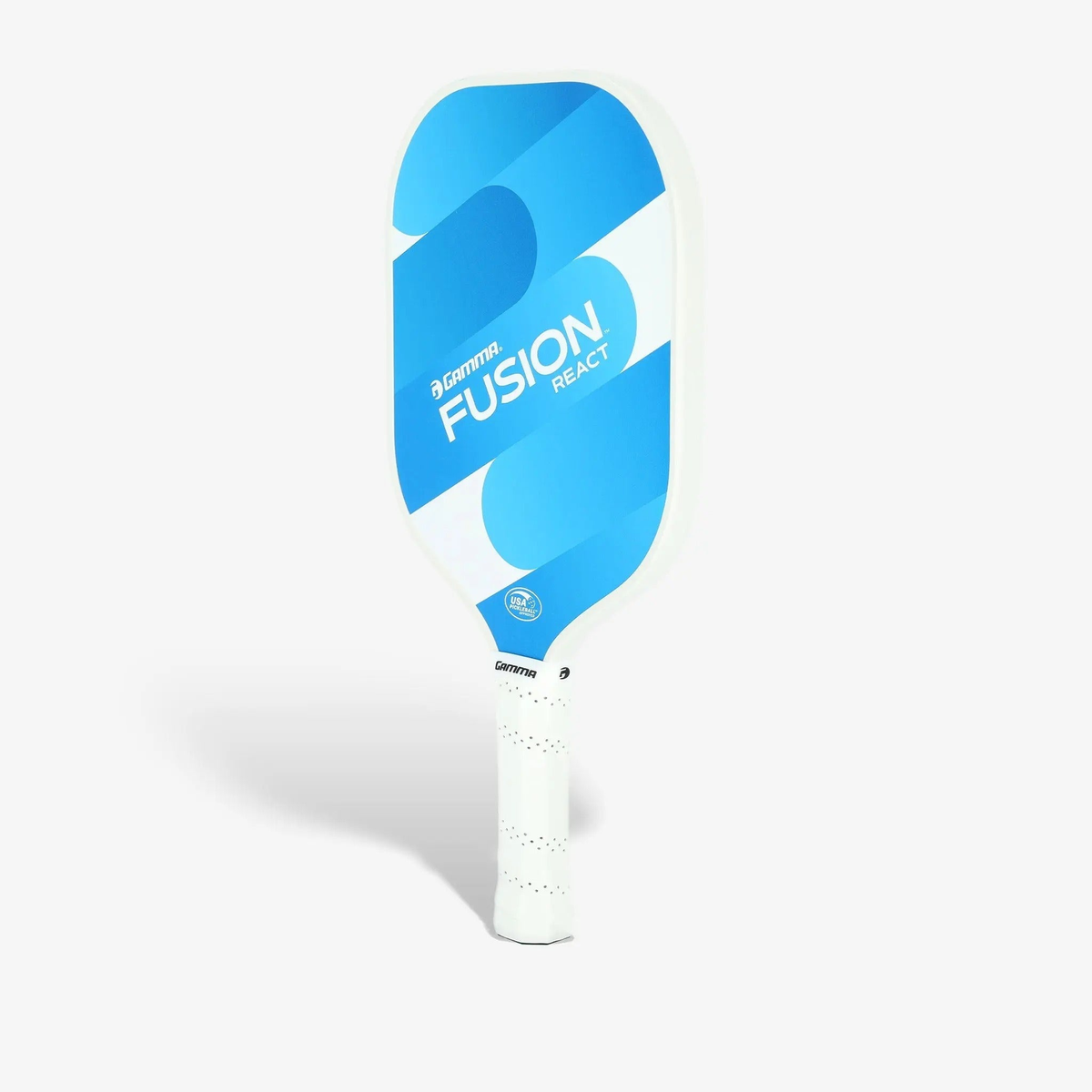 Set of pickleball paddles with wide faces, smooth graphic designs, and cushioned grip handles for responsive control and performance.