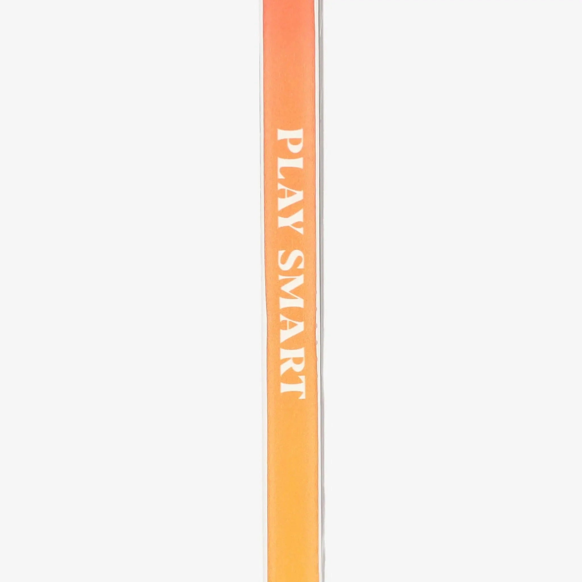 Set of pickleball paddles shown from the side featuring edge guard tape with printed motivational phrases, designed to protect paddle edges from wear and impact.