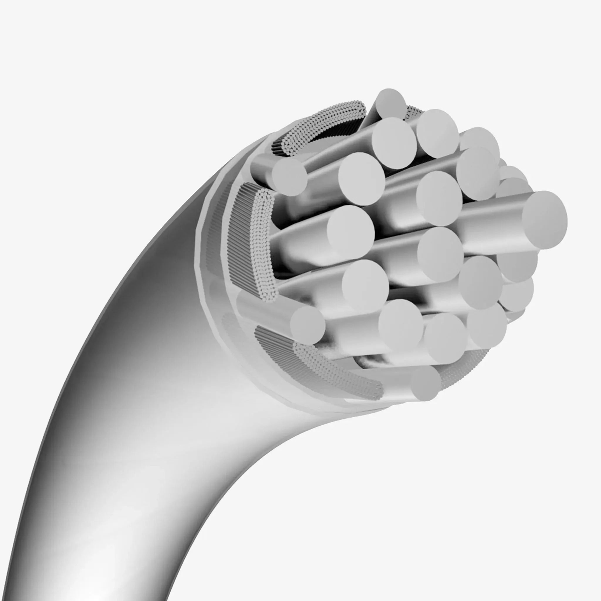 Packaged multifilament tennis string designed for all-around performance and comfort, displayed in retail packaging.