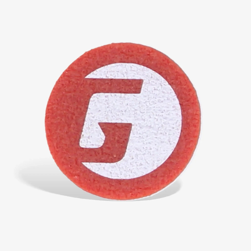 Pickleball paddle cleaning block in retail packaging designed to remove debris and restore paddle surface texture.