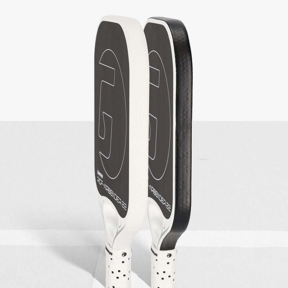 Pickleball paddle edge guard tape designed to provide enhanced protection for paddle edges and reduce wear during play.