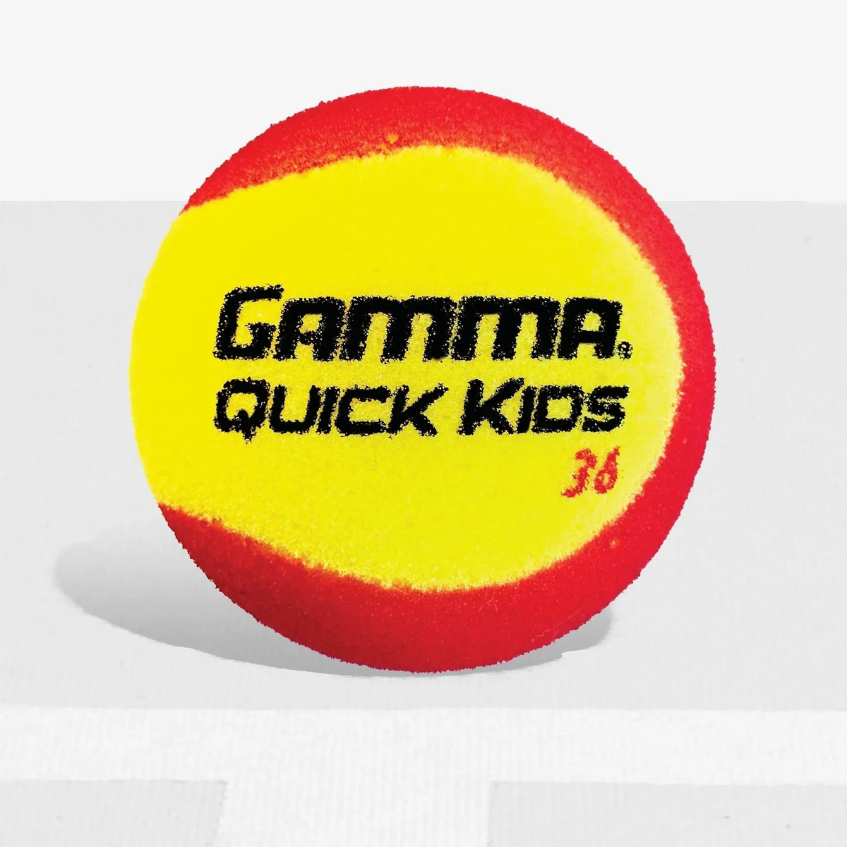 Pack of youth training balls designed for beginner players, offering softer foam construction for controlled play and skill development on smaller courts.