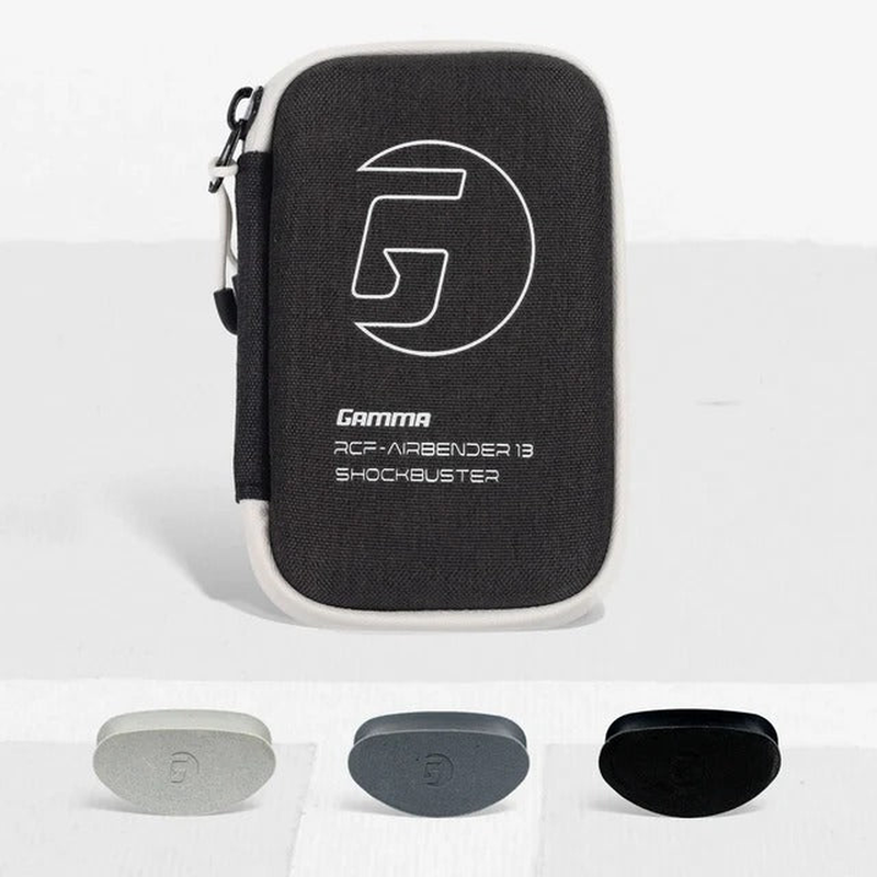 Set of paddle weight accessories with a compact storage case, designed to customize balance and reduce vibration for improved performance and comfort.