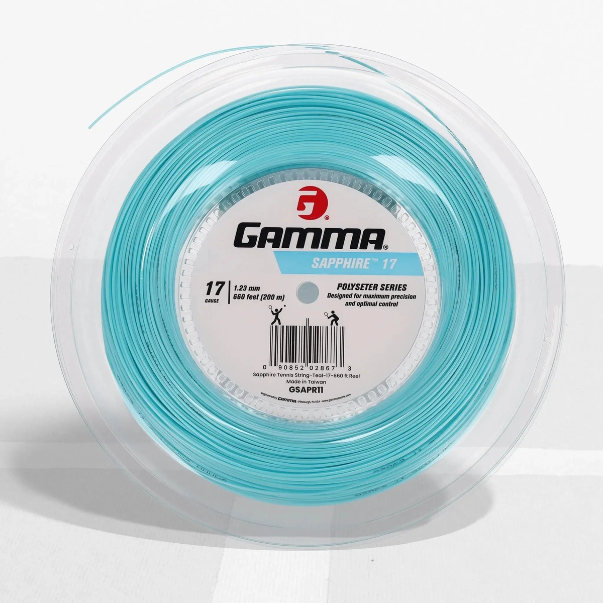 Tennis string set designed for enhanced spin and control, featuring durable construction for consistent performance.