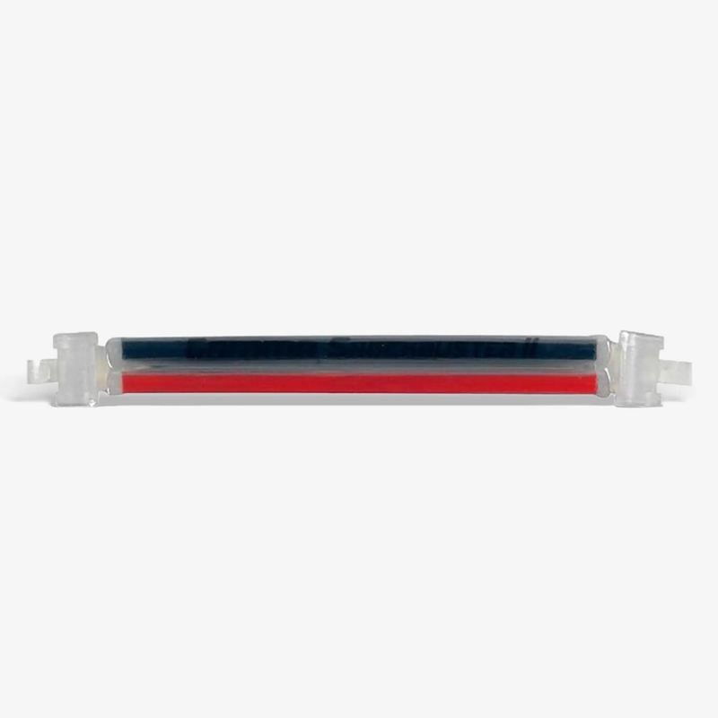 Tennis string dampener designed to reduce vibration and minimize shock for improved comfort during play.
