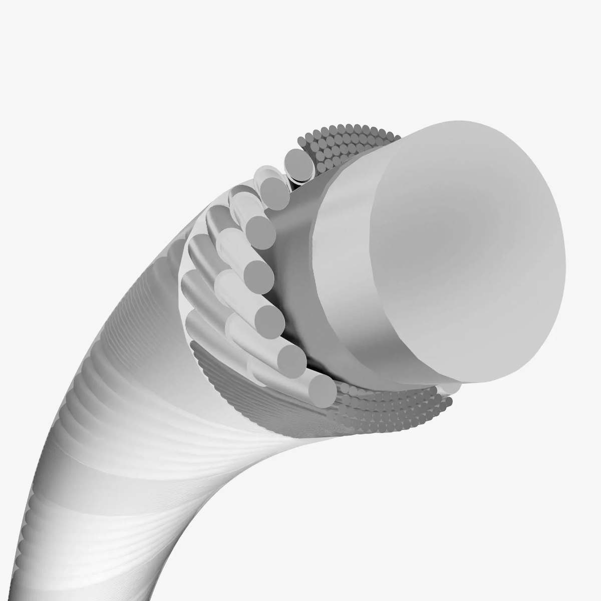 Tennis racket synthetic gut string reel with wear-resistant construction, designed for durability, control, and consistent performance.