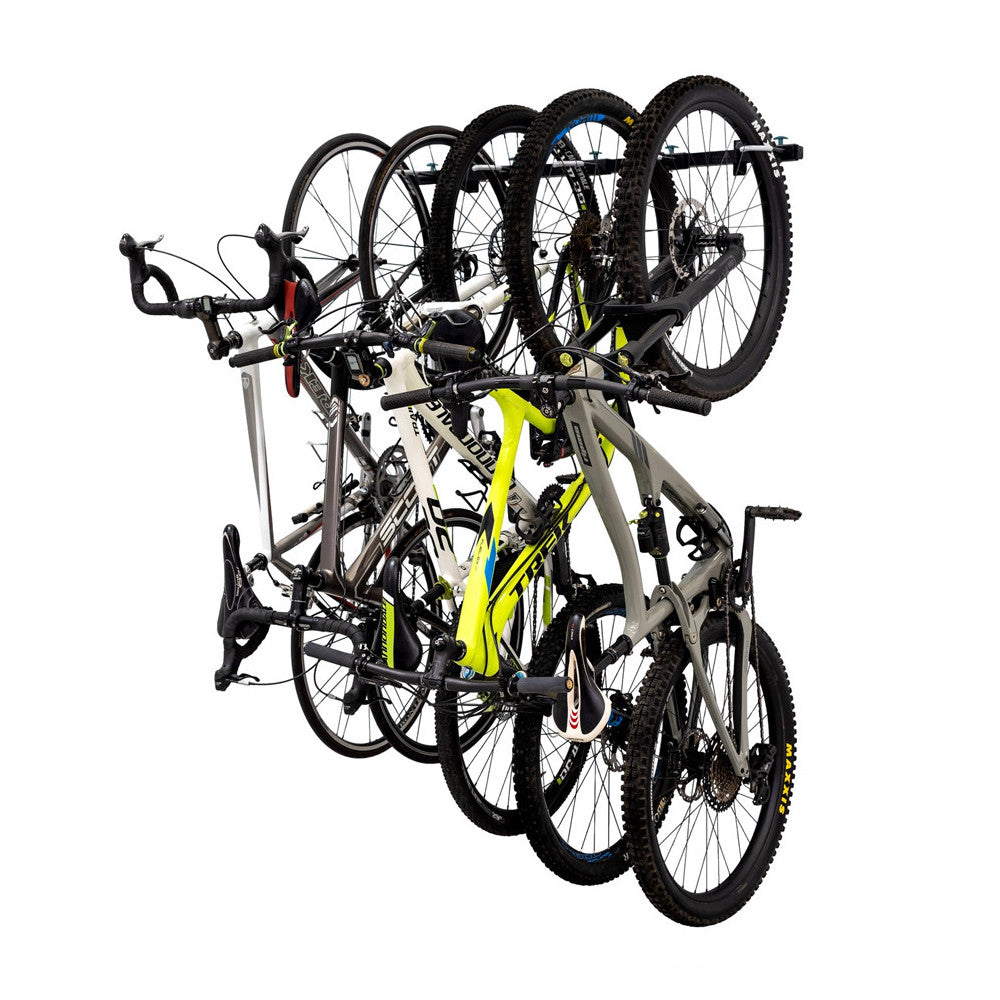 Wall Mounted Bike Rack | G-Bike | Holds 5 Bikes