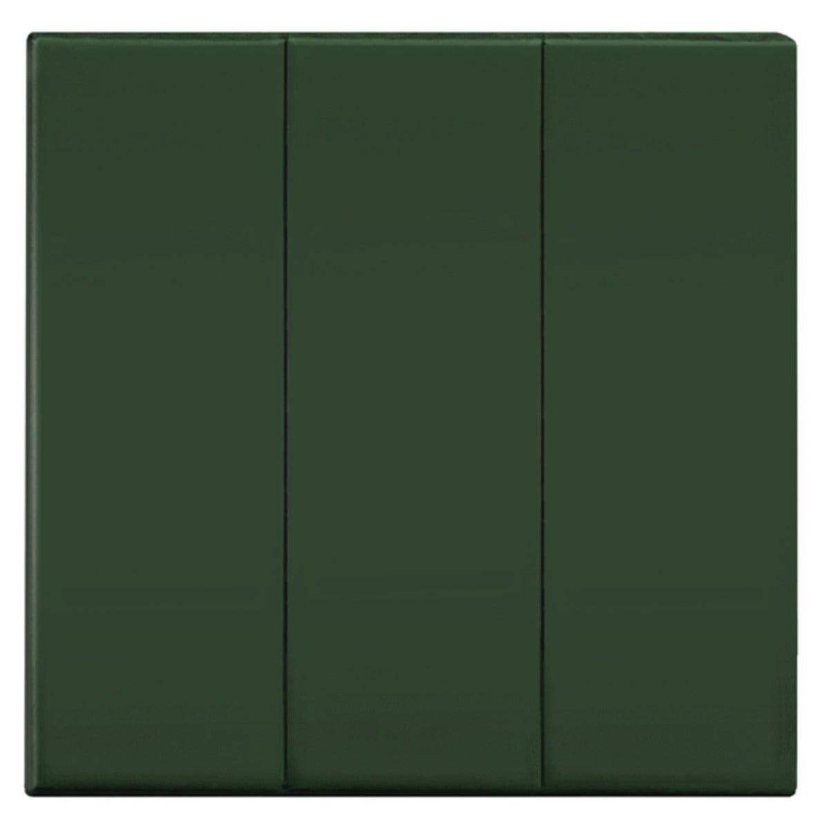 Porter Athletic Firesafe Wall Pads 2", 2' x 8'; with nailing margins, Dark Green / No Graphics