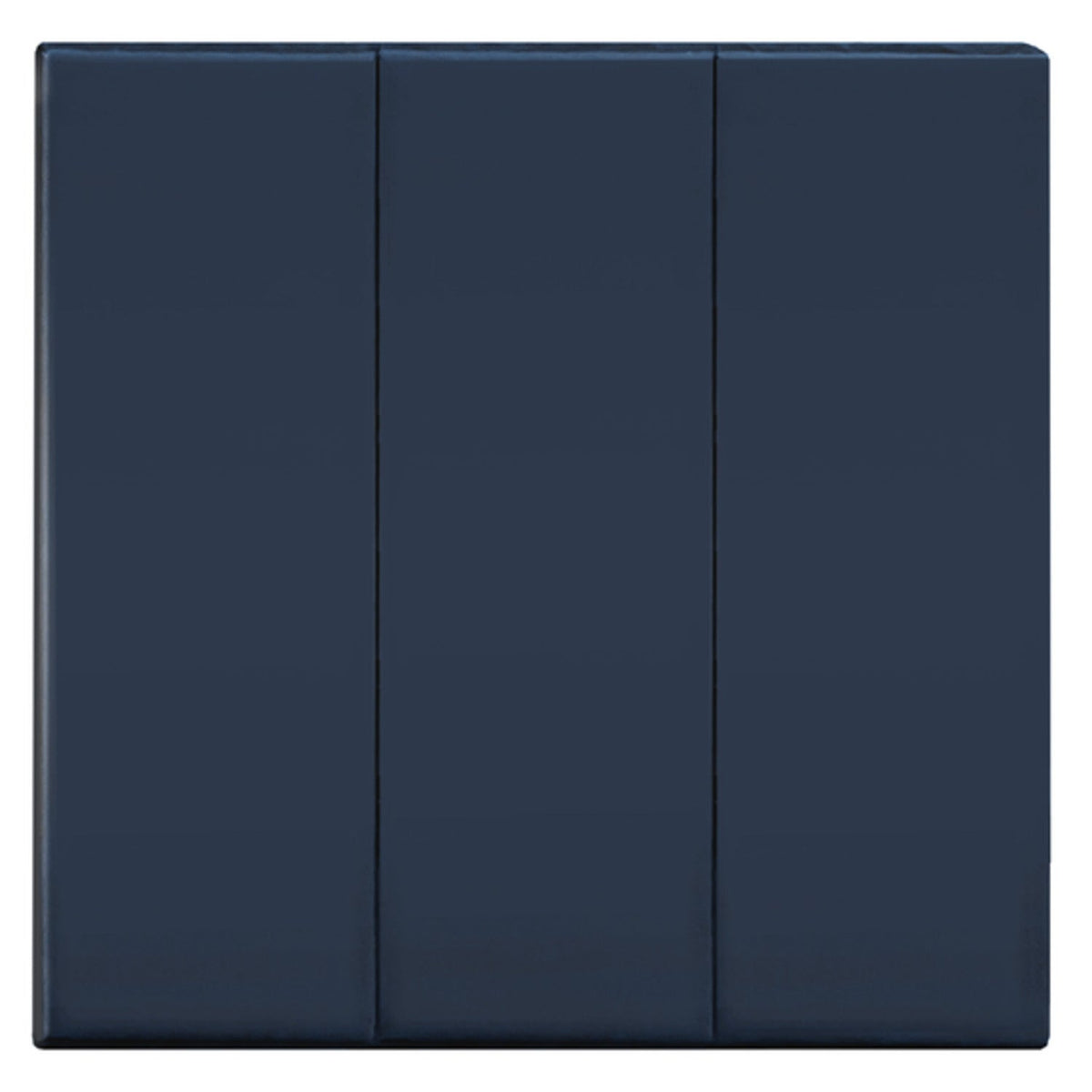 Porter Athletic Firesafe Wall Pads 2", 2' x 6'; with nailing margins, Navy Blue / No Graphics