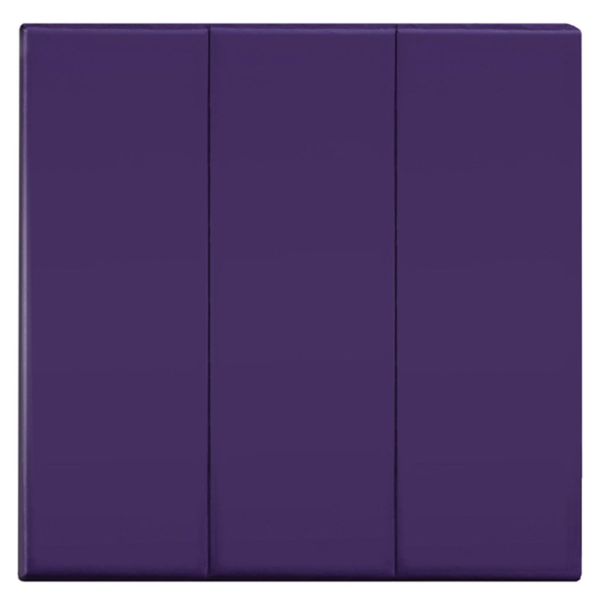 Porter Athletic Firesafe Wall Pads 2", 2' x 6'; with nailing margins, Purple / No Graphics