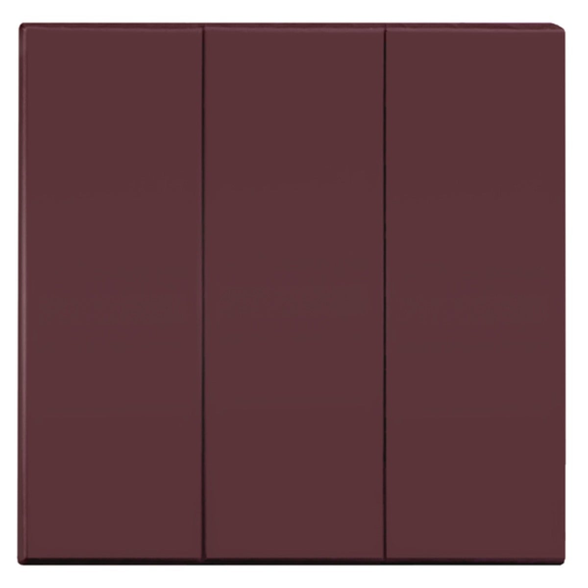 Porter Athletic Firesafe Wall Pads 2", 2' x 8'; with nailing margins, Maroon / No Graphics