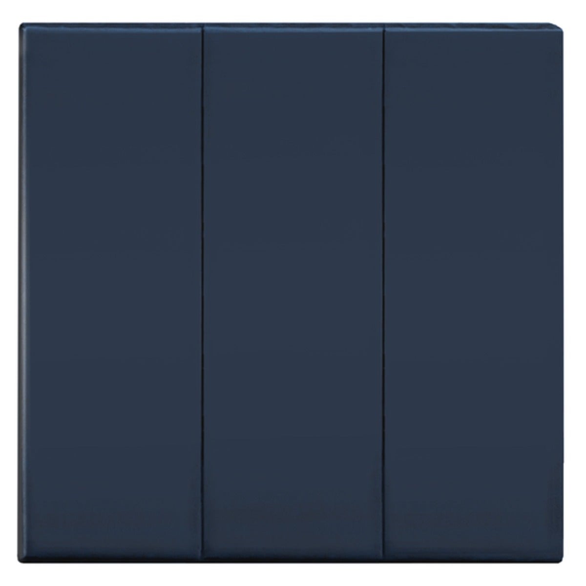 Porter Athletic Firesafe Wall Pads 2", 2' x 8'; with nailing margins, Navy Blue / No Graphics