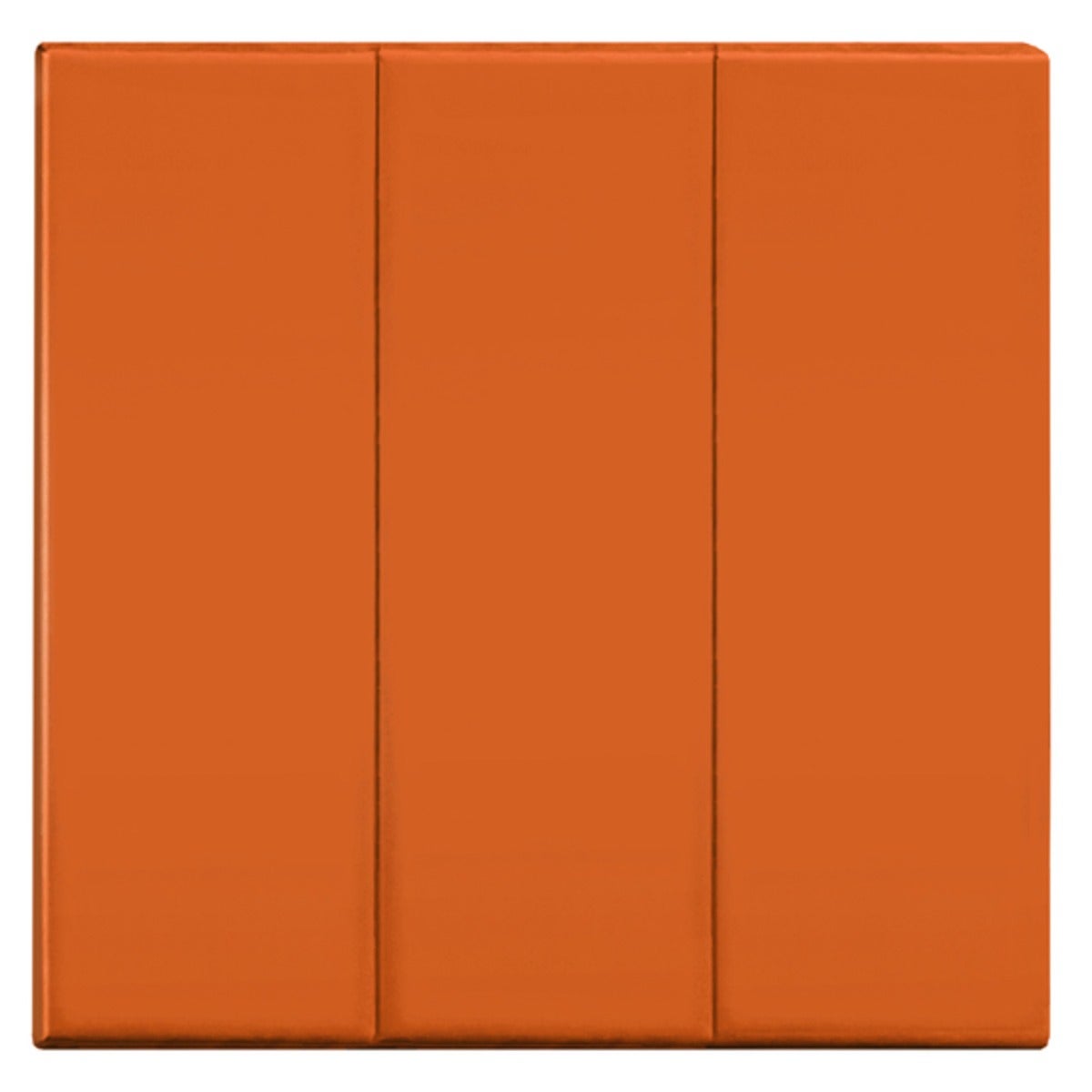 Porter Athletic Firesafe Wall Pads 2", 2' x 8'; with nailing margins, Orange / No Graphics